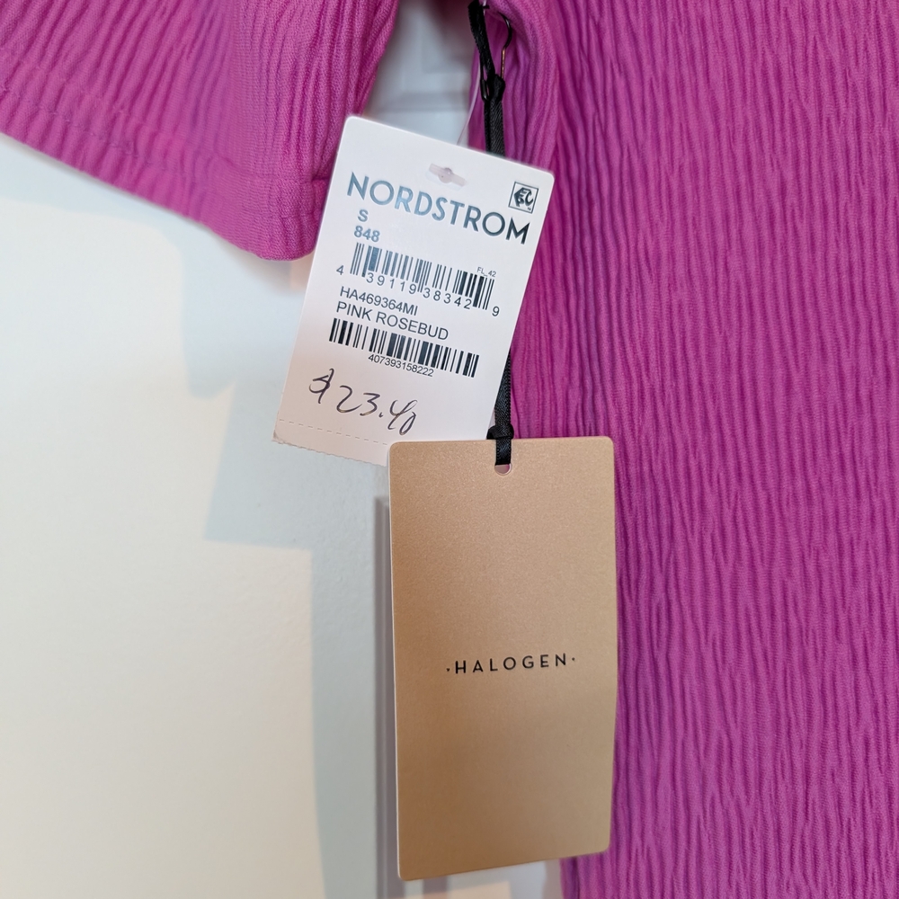 Halogen Magenta Short Sleeve Top - Picture 4 of 5